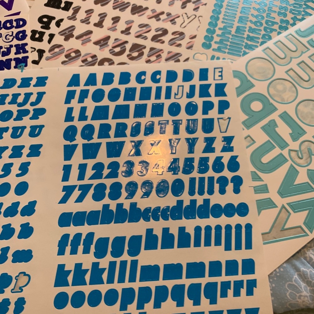 Lettering